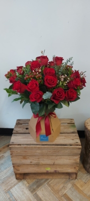 24 Red Roses Bouquet
