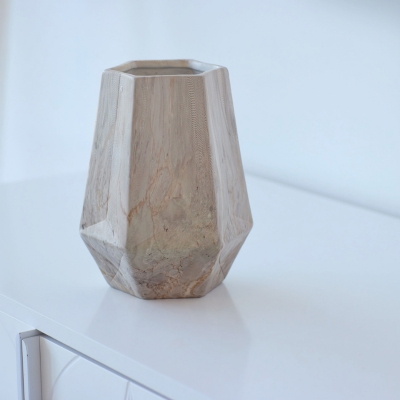 Stone Affect Vase
