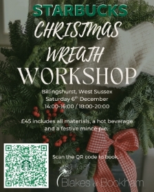Starbucks Wreath Workshop